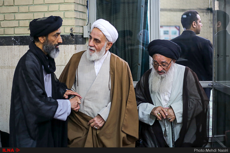 مراسم تشییع پیکر حجت‌الاسلام سیدمهدی طباطبایی