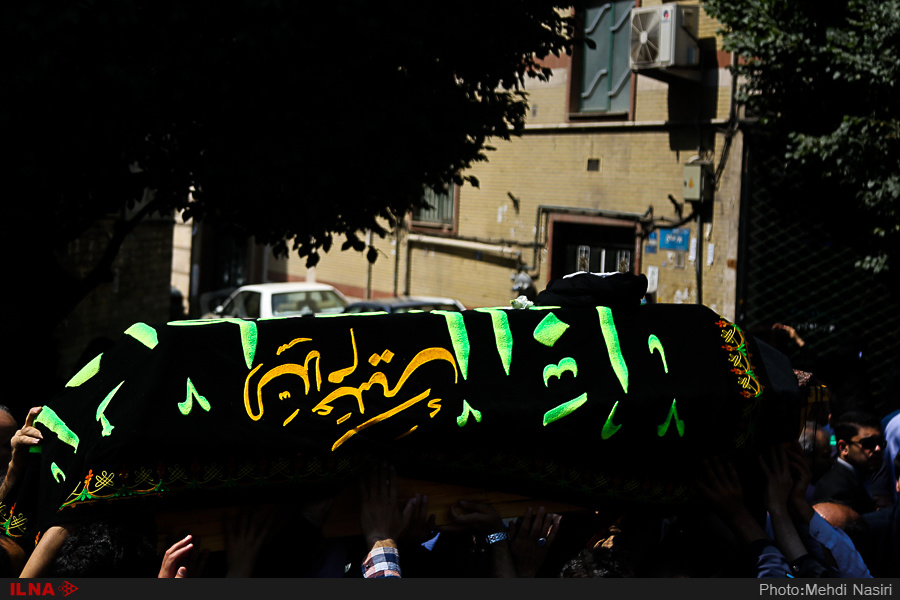 مراسم تشییع پیکر حجت‌الاسلام سیدمهدی طباطبایی