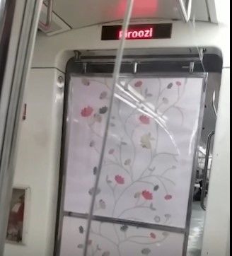 پرده کشیدن بین واگن زنان و واگن خانواده 4
