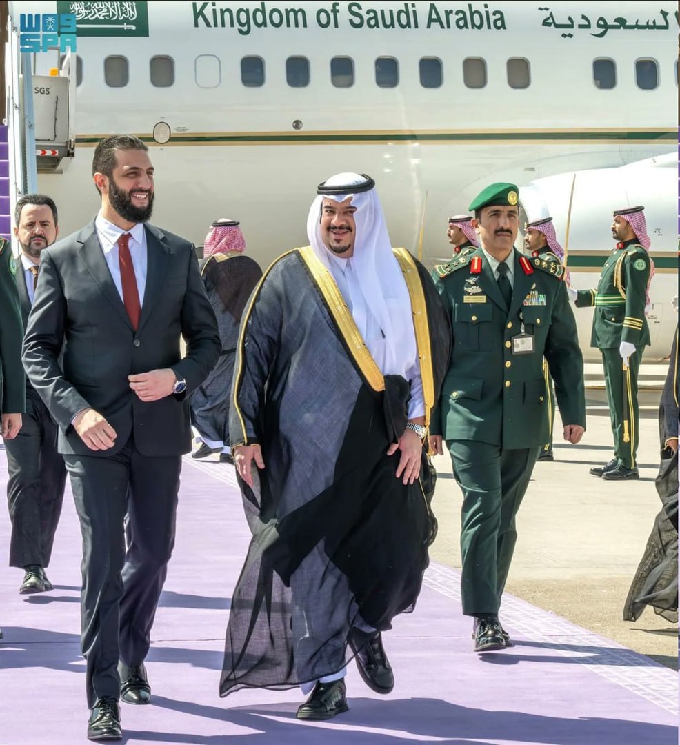 الجولانی وارد ریاض شد + عکس 2