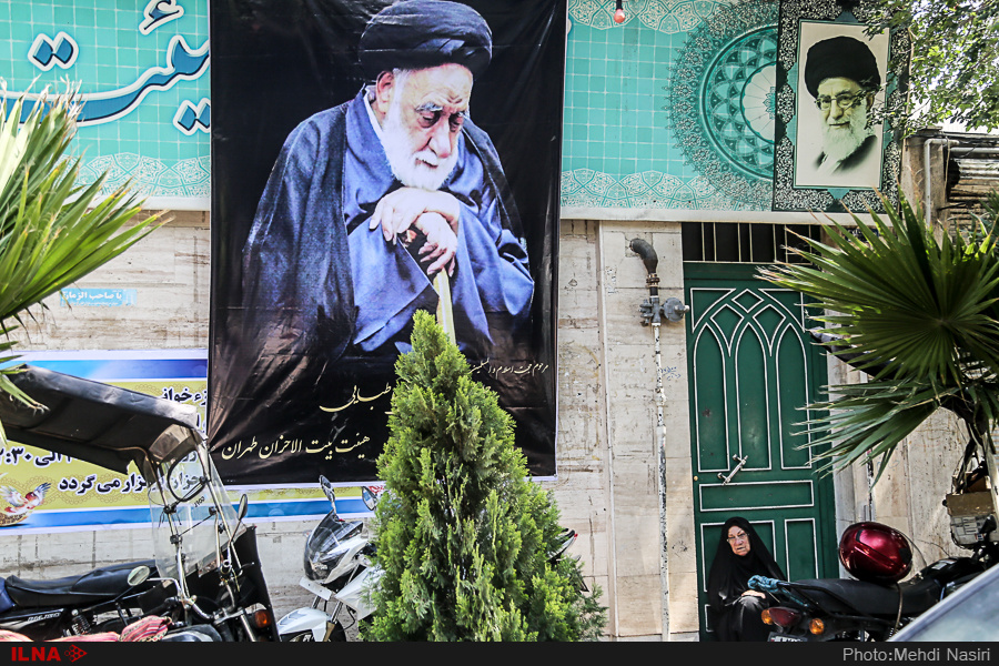 مراسم تشییع پیکر حجت‌الاسلام سیدمهدی طباطبایی