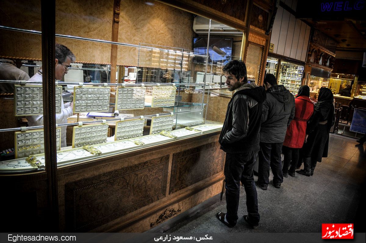 روزهای خاص بازار طلای تهران به روایت تصویر