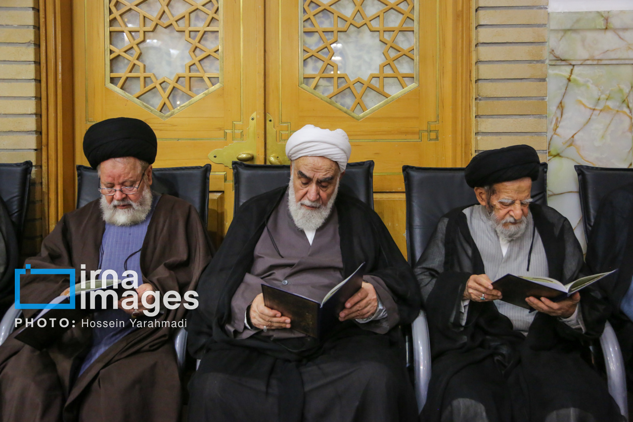 مراسم بزرگداشت آیت الله شبیری زنجانی