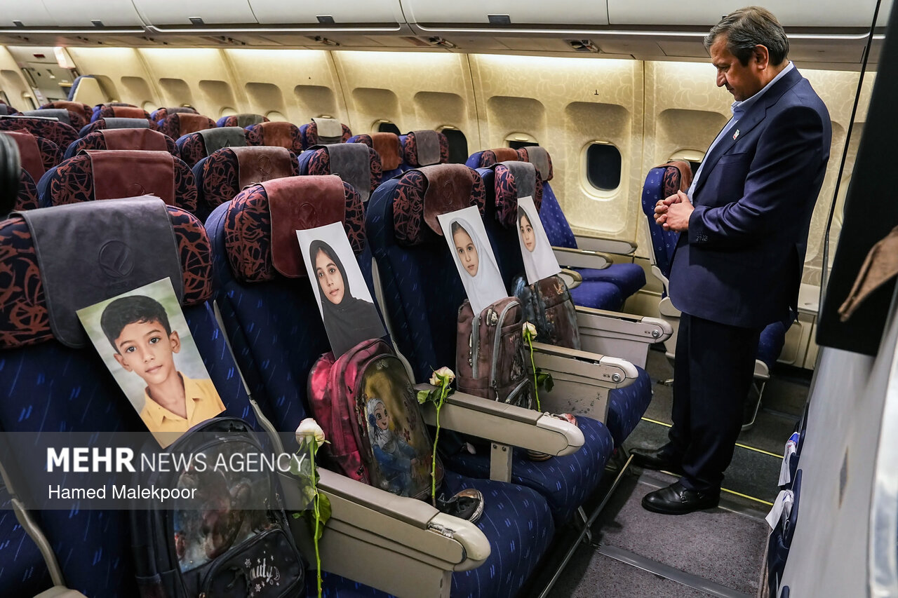 هواپیمای مذاکره کنندگان