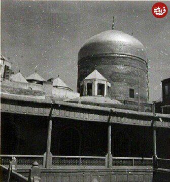 عکسی نادر و قدیمی از حرم امام رضا (ع)؛ 89 سال قبل