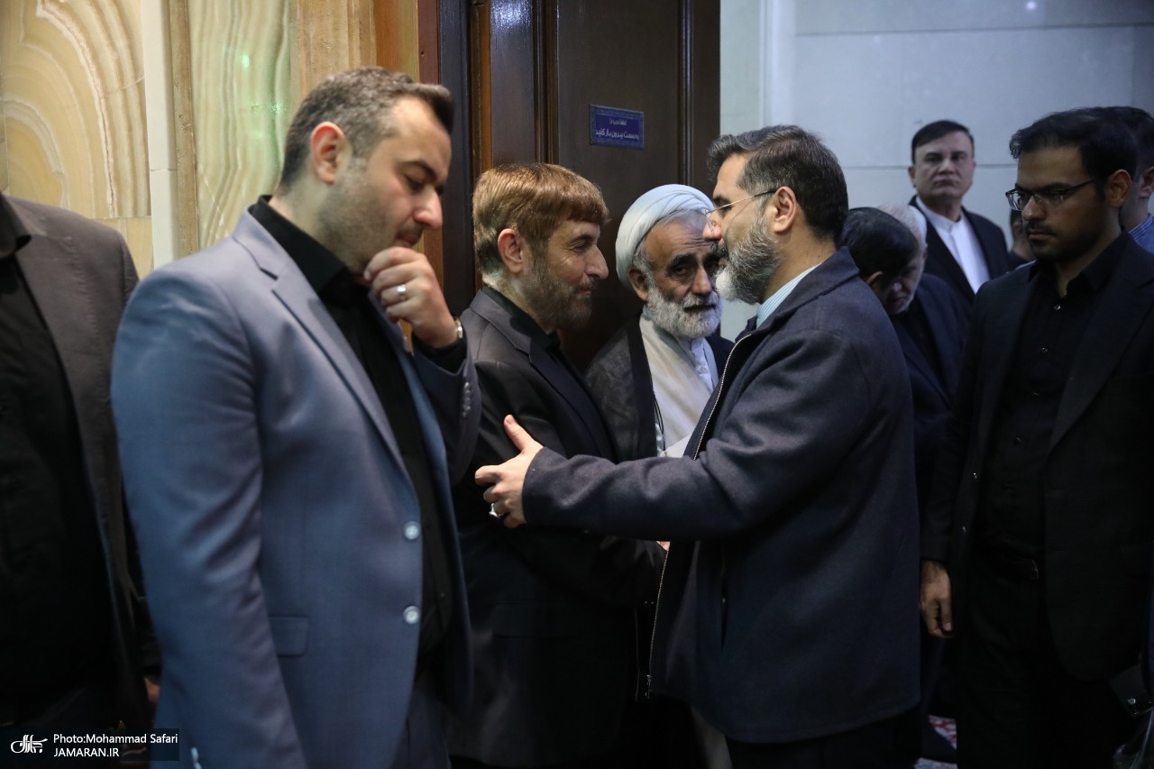 مراسم ختم همسر آقامحمدی