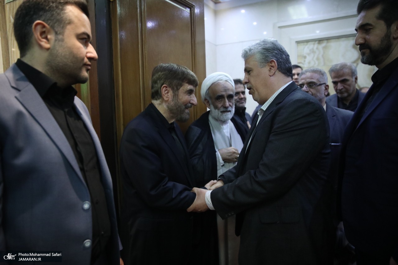 مراسم ختم همسر آقامحمدی