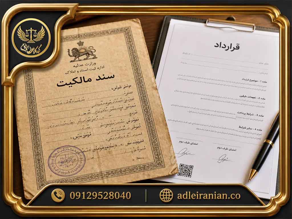 بررسی اسناد ملکی توسط وکیل متخصص در تهران