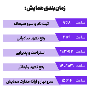 همایش تخصصی «تخصیص ارز و رفع تعهد ارزی 1404» برگزار میشود 2