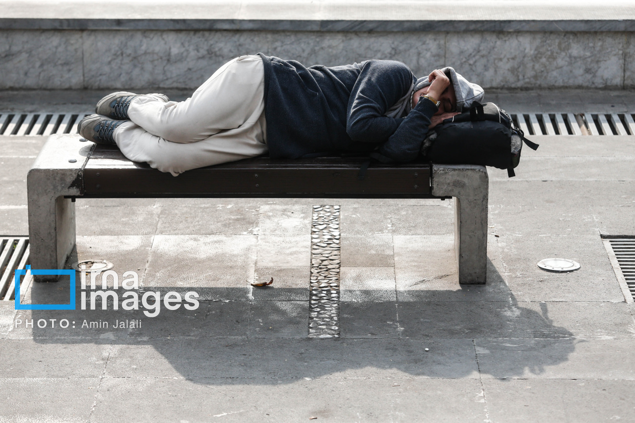 نیمکت های تهران