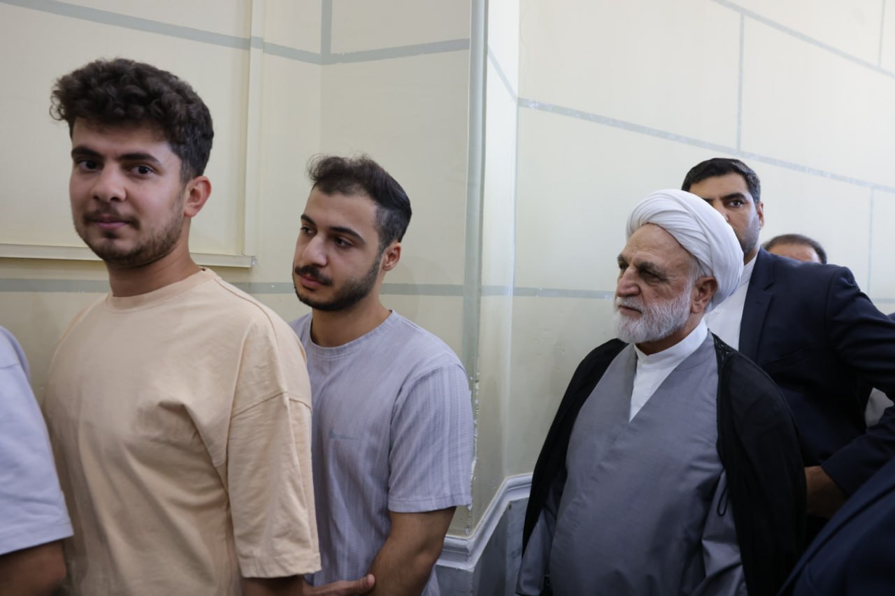 حضور اژهای در سلف دانشجویان ایلام + عکس 2