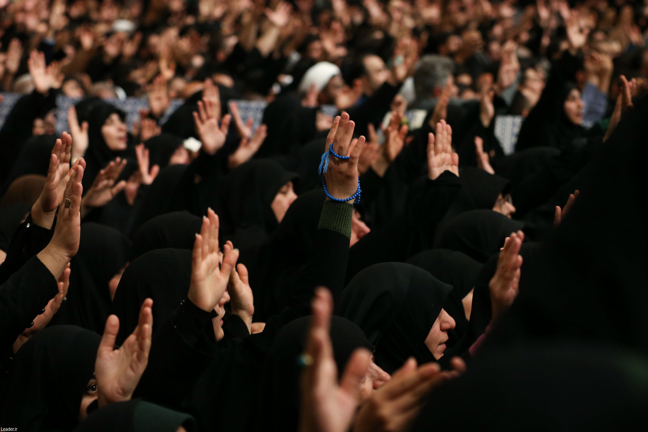 عزاداری شهادت حضرت زهرا (س) در حسینیه امام خمینی