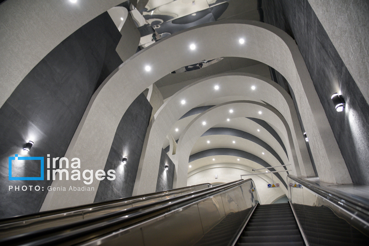 تصاویر | ایستگاه متفاوت مترو مریم مقدس (س) 12