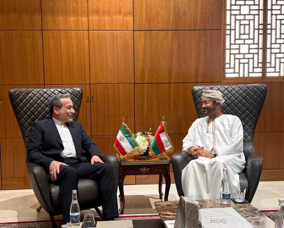 دیدار عراقچی با همتای عمانی در مسقط + فیلم 2