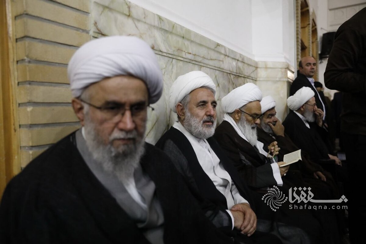 مراسم چهلم شهید لاریجانی