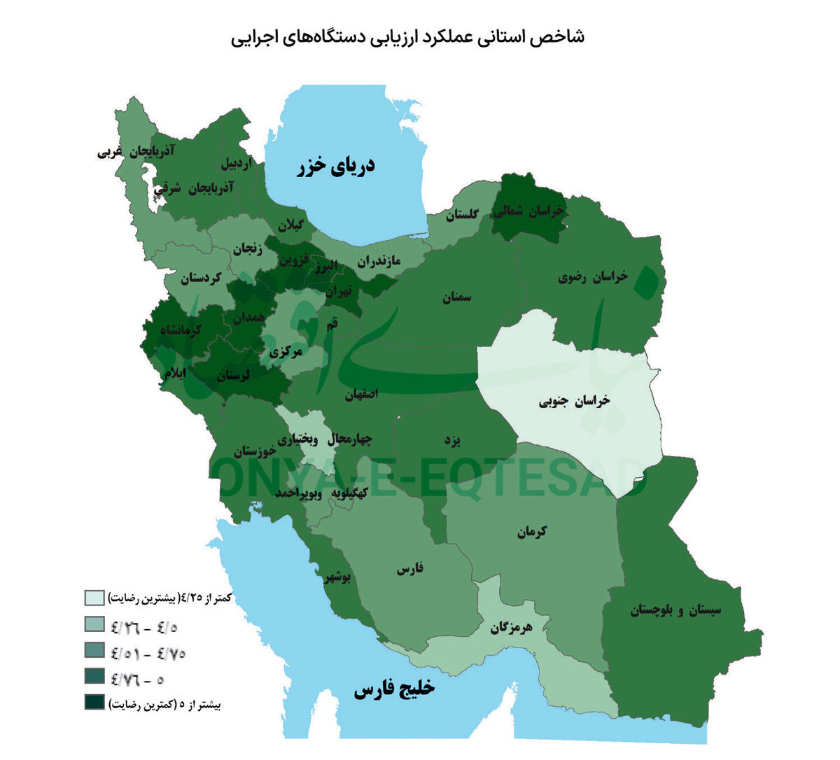 بدترین و بهترین دستگاه های اجرایی از نگاه 2946 فعال اقتصادی بخش خصوصی، اصناف و تعاونی ها 2