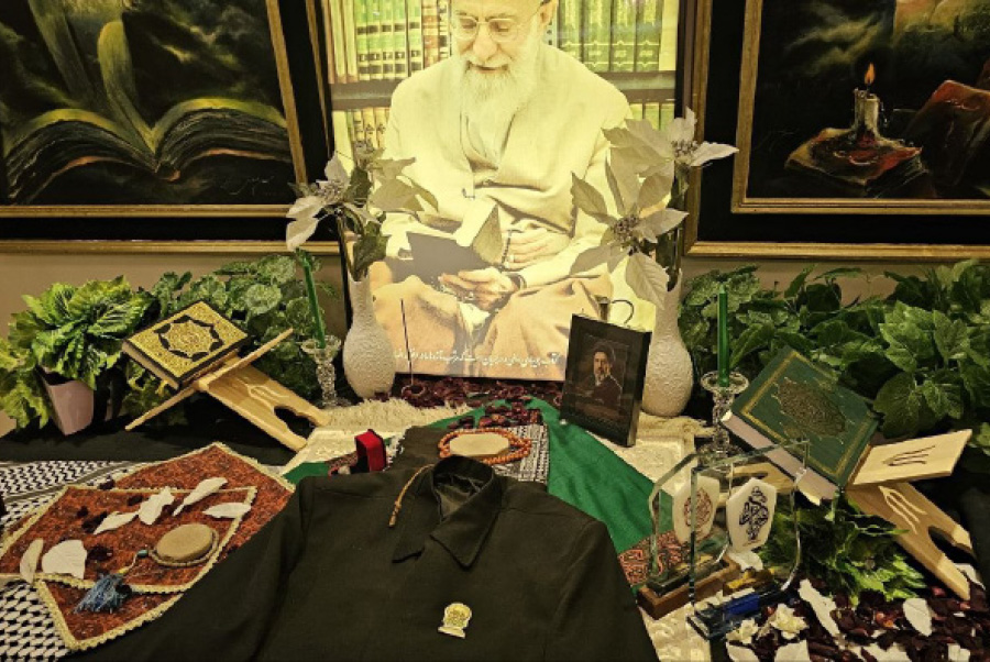 لباس شهید لاریجانی