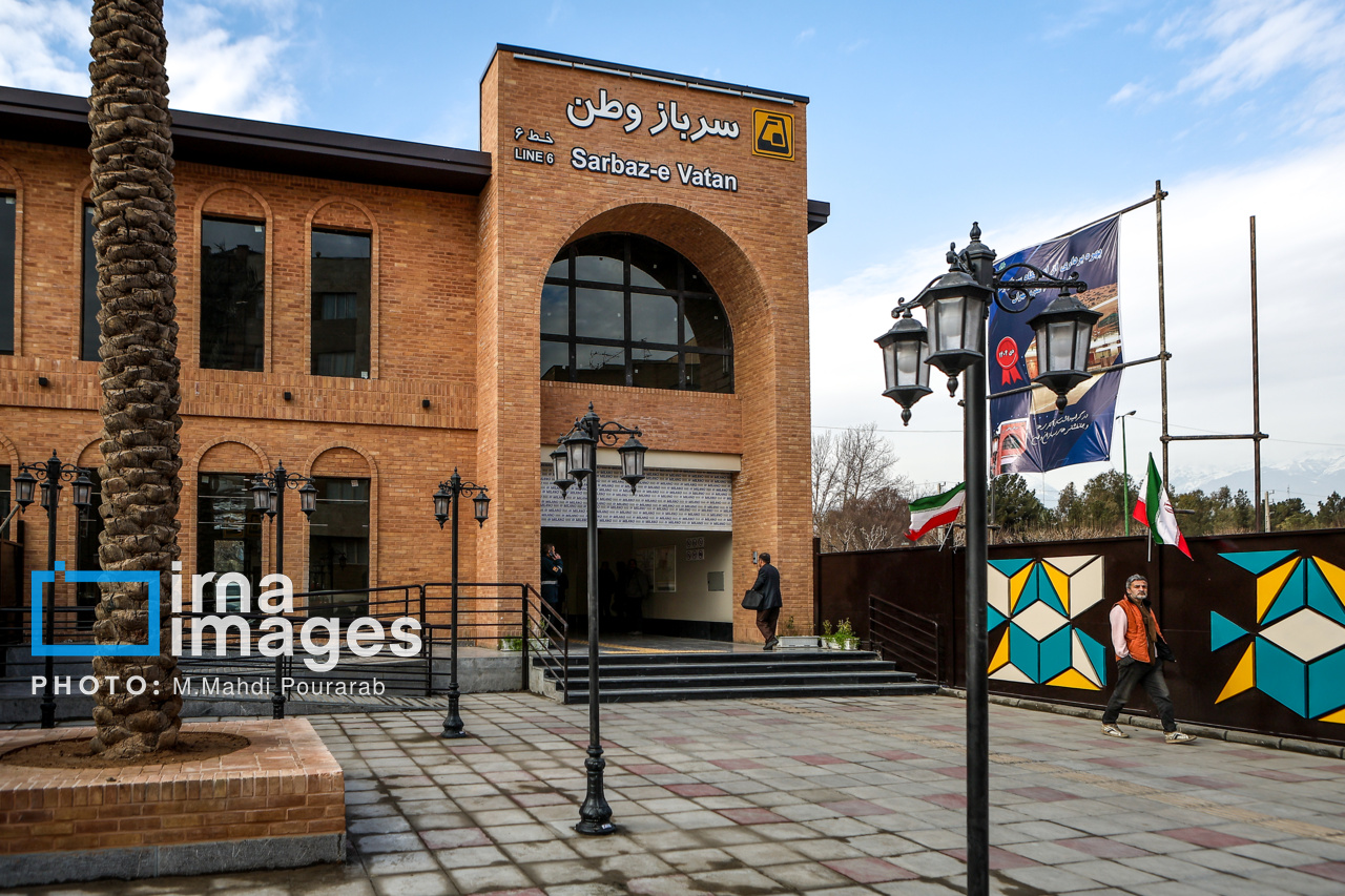 افتتاح ایستگاه مترو