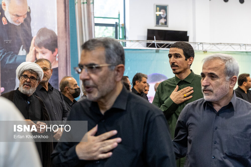 مراسم چهلم سردار سلامی