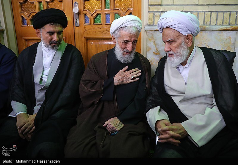 تصاویری از کاظم صدیقی در مراسم بزرگداشت شهید حاجی زاده 2