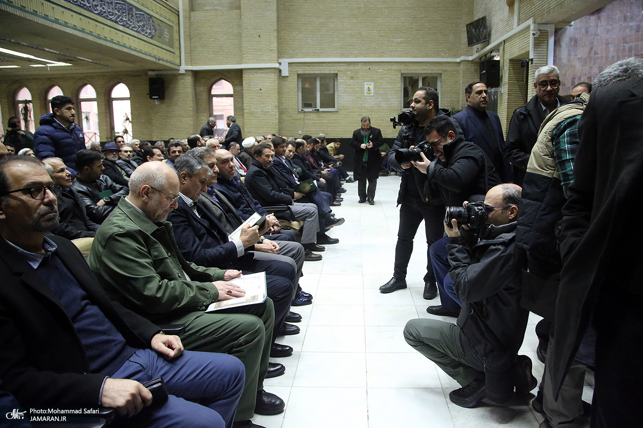 مراسم ختم محمد شریعتمداری