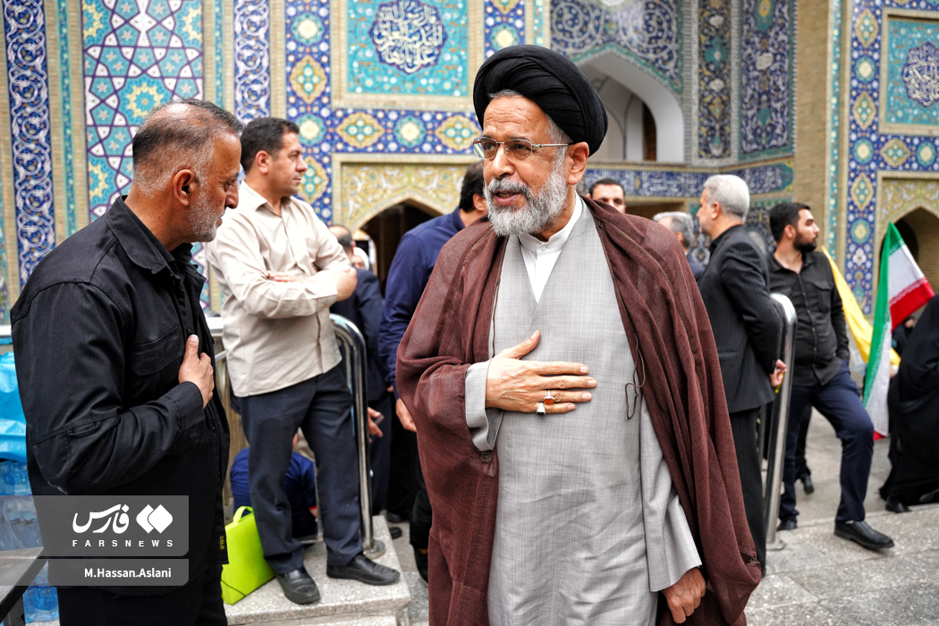 مراسم یادبود شهدای خانواده رهبر انقلاب