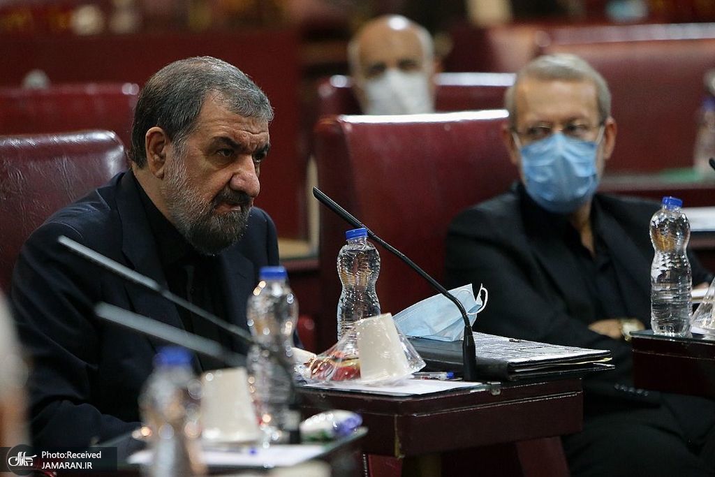 لاریجانی، شمخانی و محسن رضایی در یک جلسه اضطراری