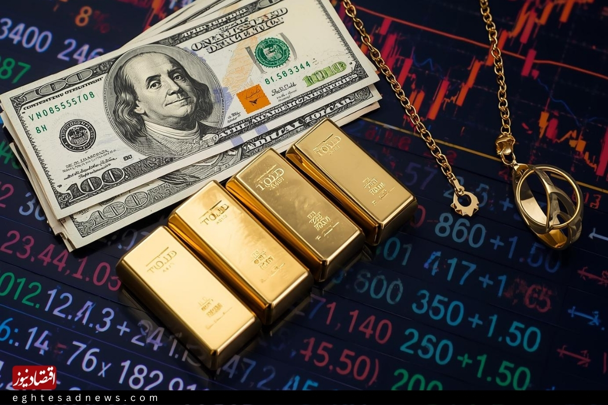 قیمت دلار و طلا قیمت طلا
