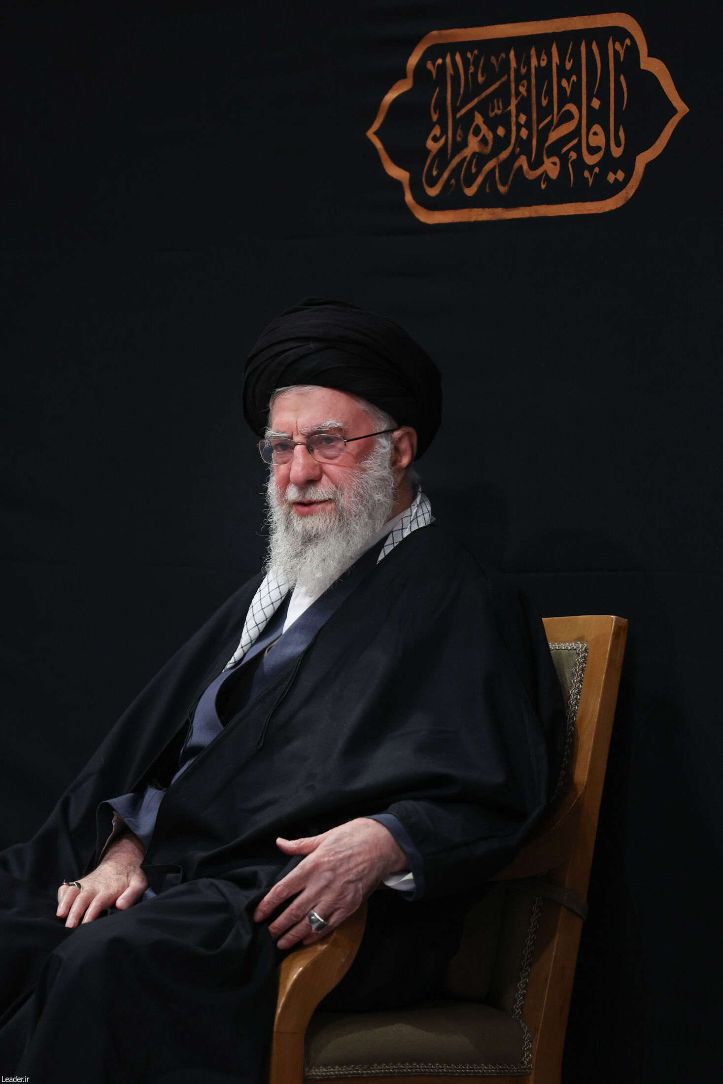 عزاداری شهادت حضرت زهرا (س) در حسینیه امام خمینی