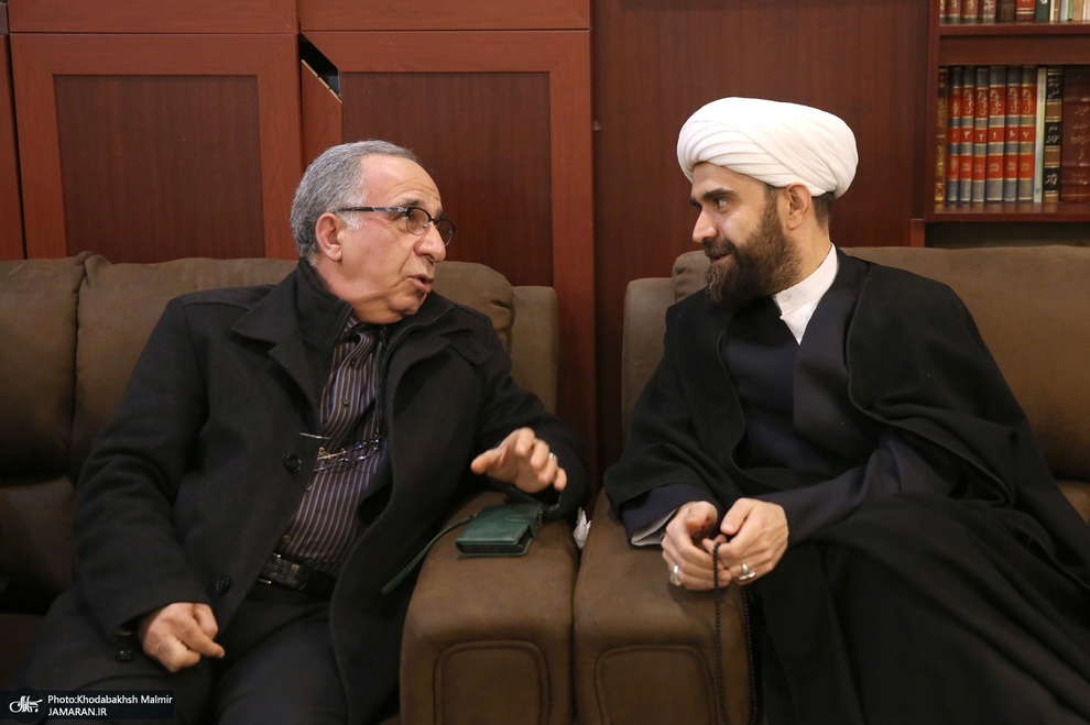 چهره‌های مطرح سیاسی در منزل مرحوم موسوی بجنوردی / از اسحاق جهانگیری تا محسن هاشمی + عکس 3