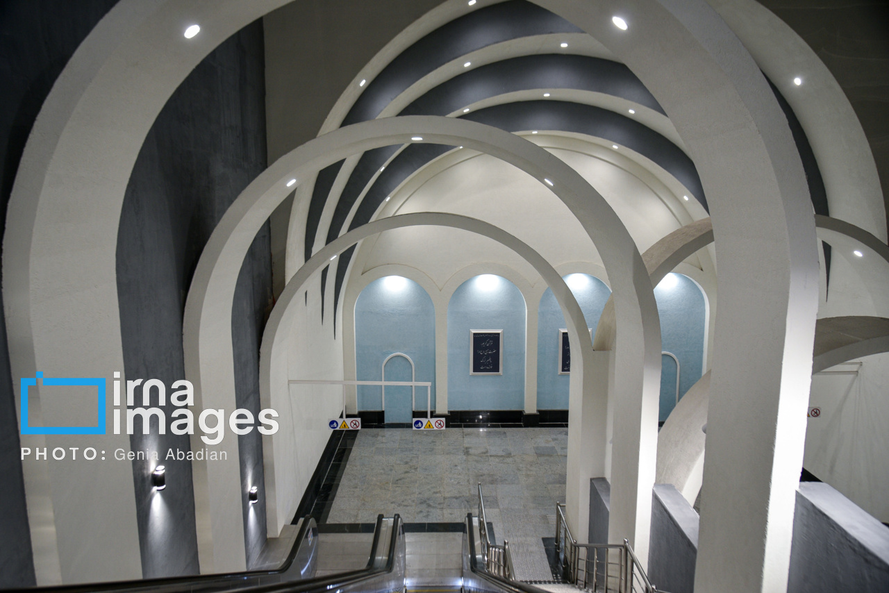 تصاویر | ایستگاه متفاوت مترو مریم مقدس (س) 9