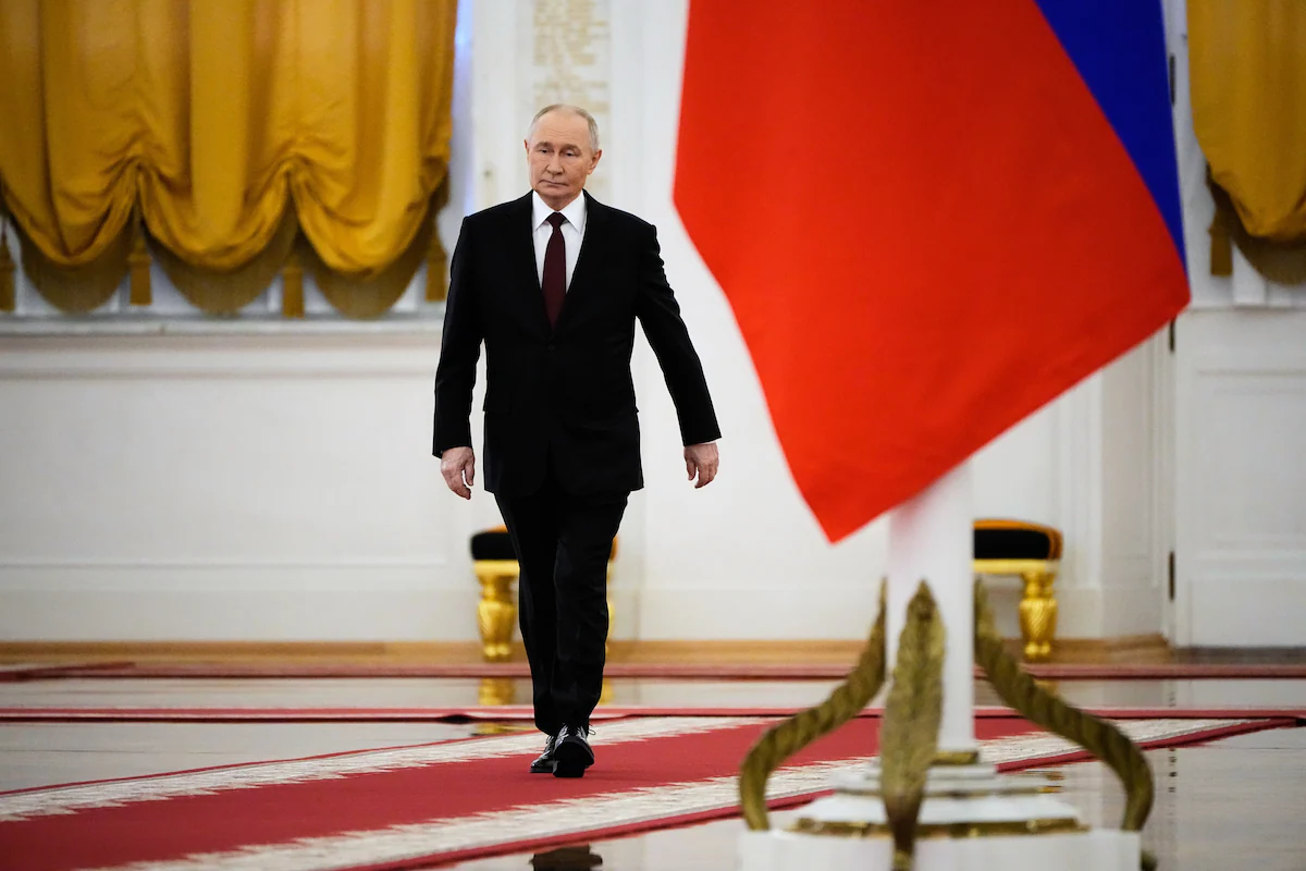 پوتین در کرملین