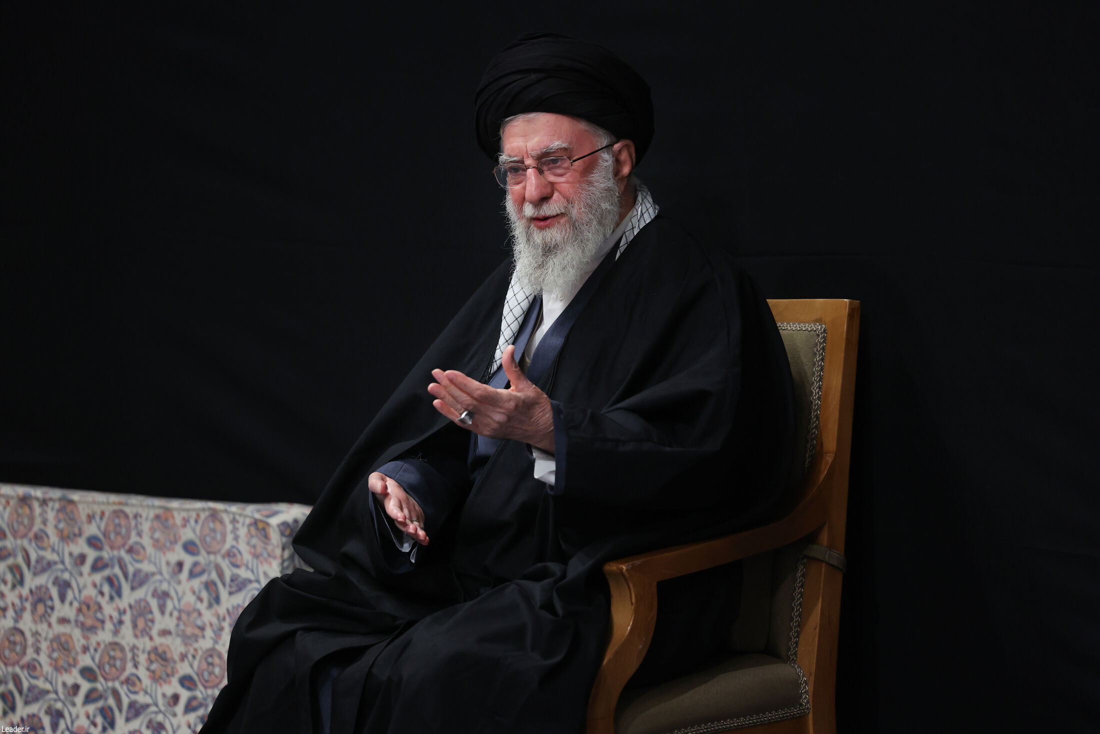 عزاداری شهادت حضرت زهرا (س) در حسینیه امام خمینی