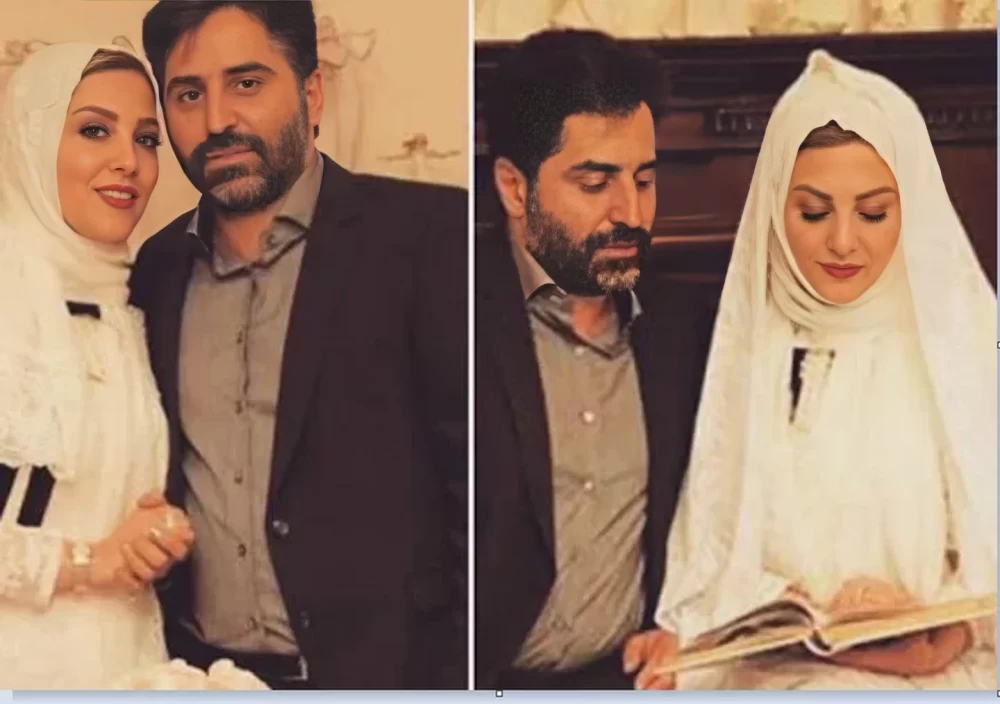 پوشش متفاوت مجری صداوسیما در روز عروسی اش + عکس