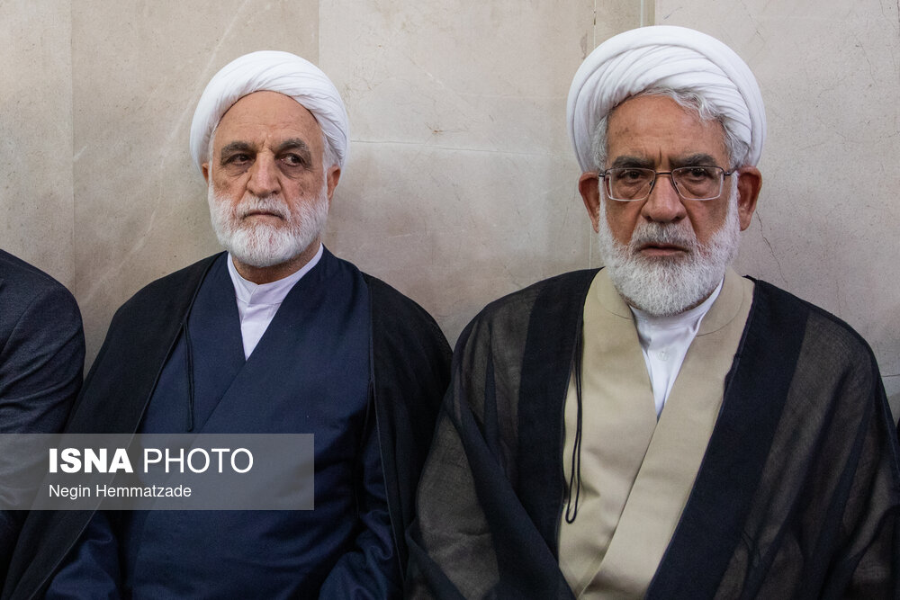 عکسی متفاوت از سردار قاآنی در یک مراسم / محسن رضایی لباس سپاه پوشید / تصاویری از مراسم چهلم شهادت سپهبد رشید 5