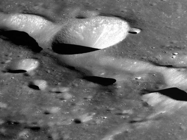 این روی ماه را ندیده‌اید/ ثبت تصاویر شگفت‌انگیز کره ماه توسط مدارگرد کره‌جنوبی/ عکس