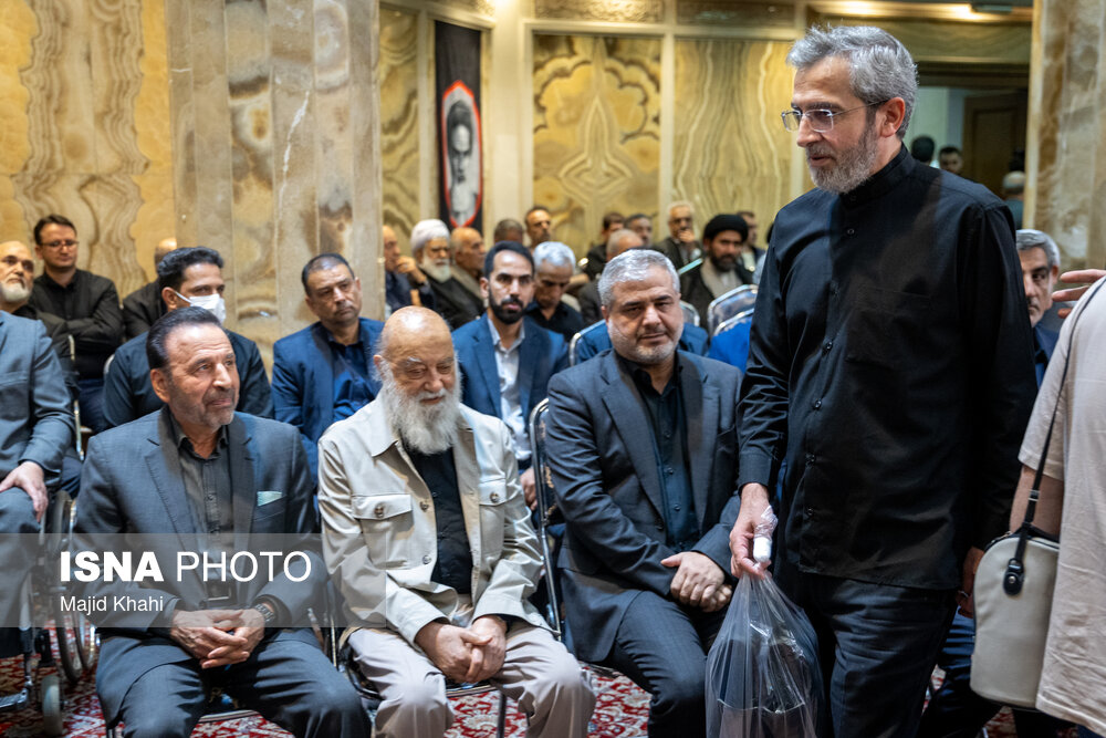 مراسم بزرگداشت شهید لاریجانی
