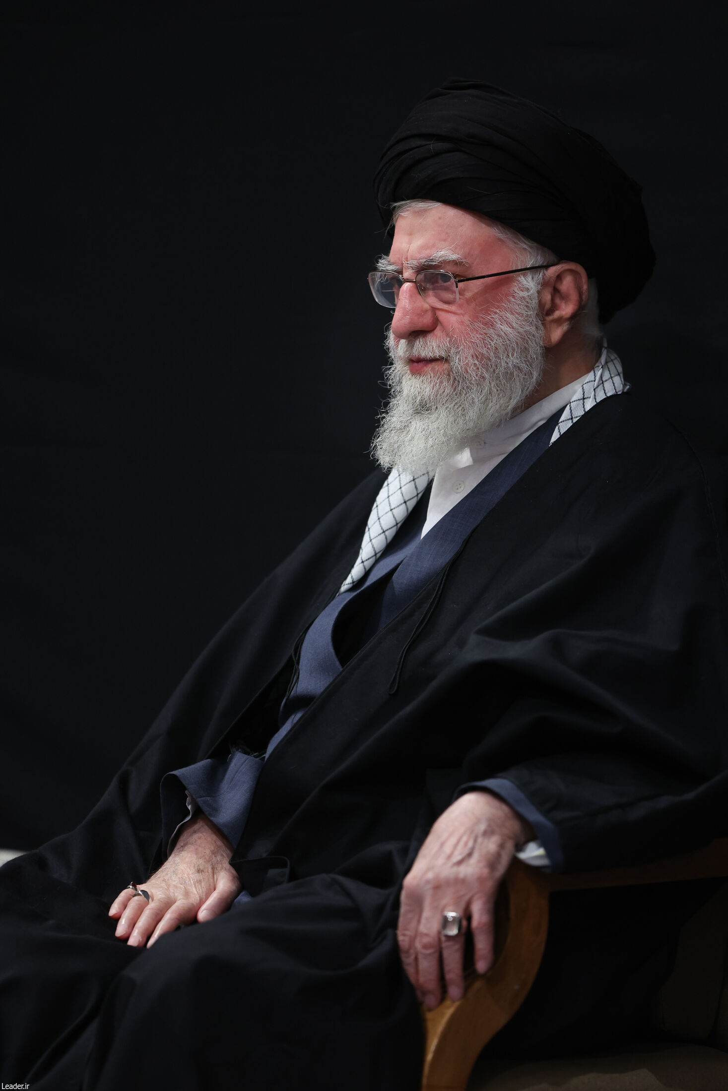 عزاداری شهادت حضرت زهرا (س) در حسینیه امام خمینی