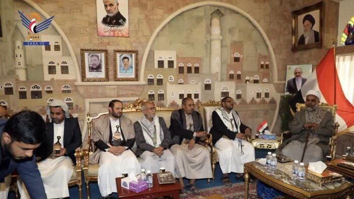 ادای احترام یمن به شهید ابراهیم رئیسی و همراهانش / مقامات مهمان سفارت ایران شدند + عکس 6