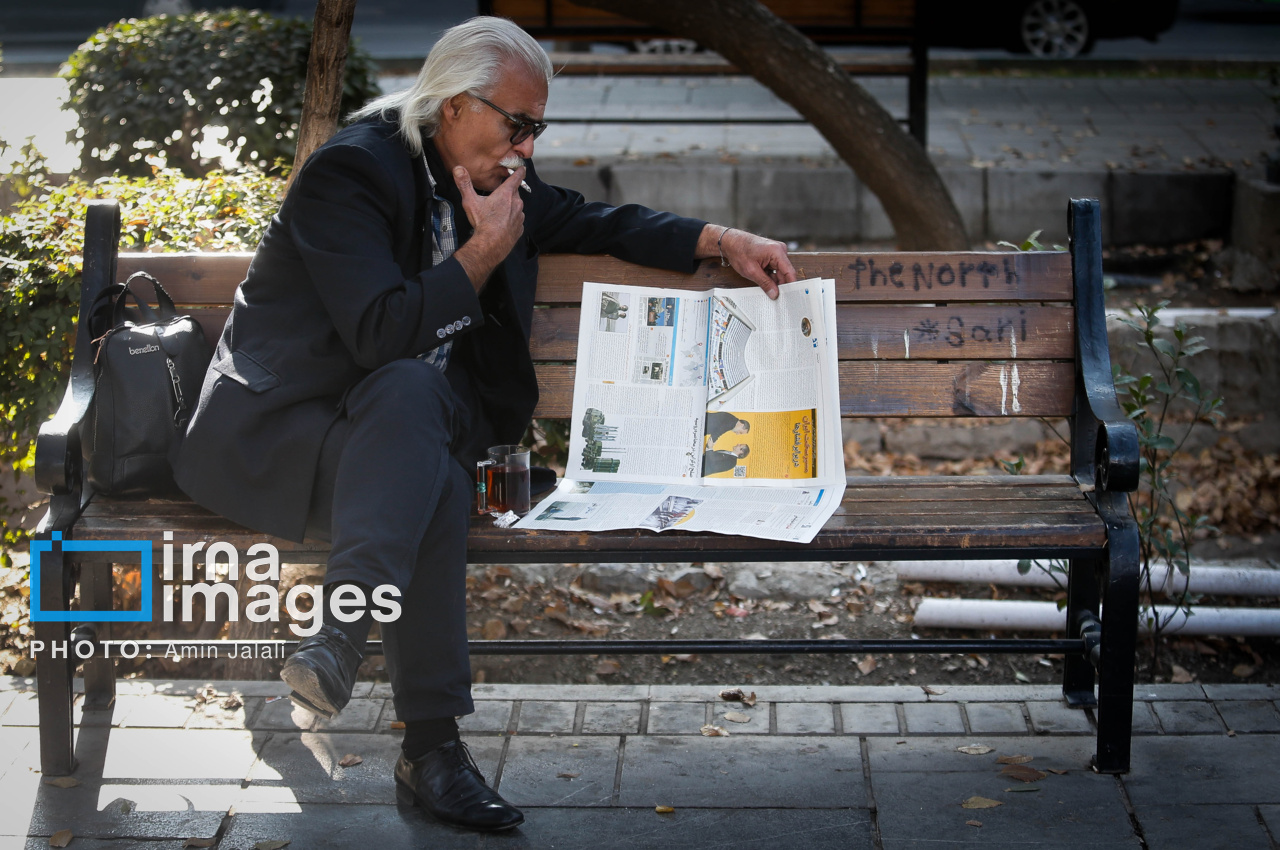 نیمکت های تهران