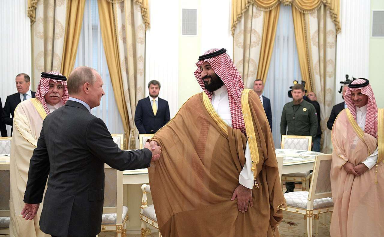 Vladimir-Putin-Russia-and-Mohammed-Bin-Salman-Saudi-Arabia