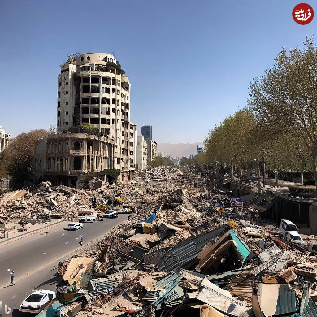 تصاویری از یک روز بعد از زلزله 7 ریشتری تهران