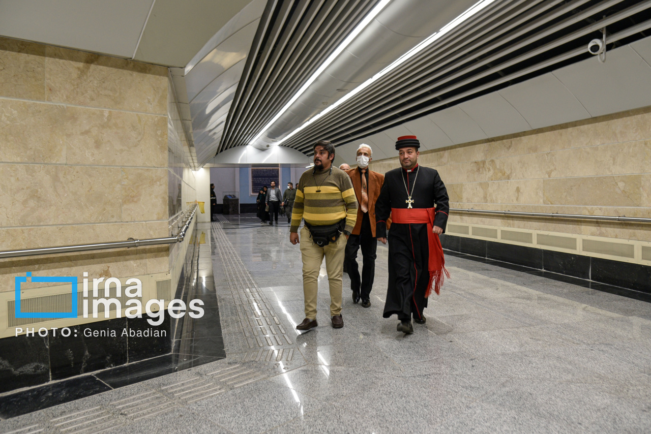 تصاویر | ایستگاه متفاوت مترو مریم مقدس (س) 15