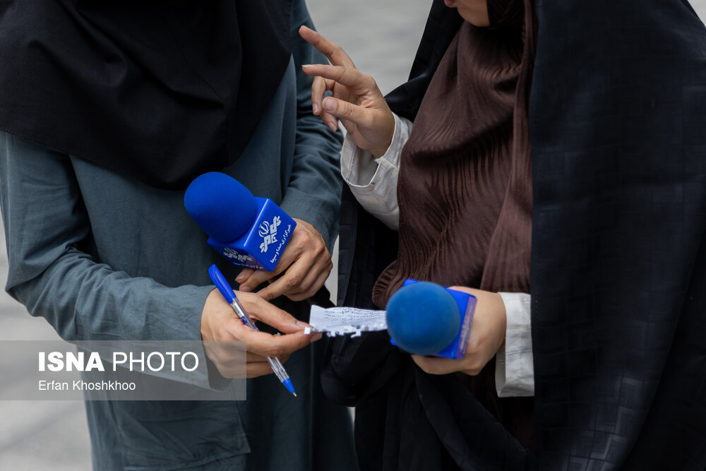 تصاویر | هیأت دولت در جمع خبرنگاران 9