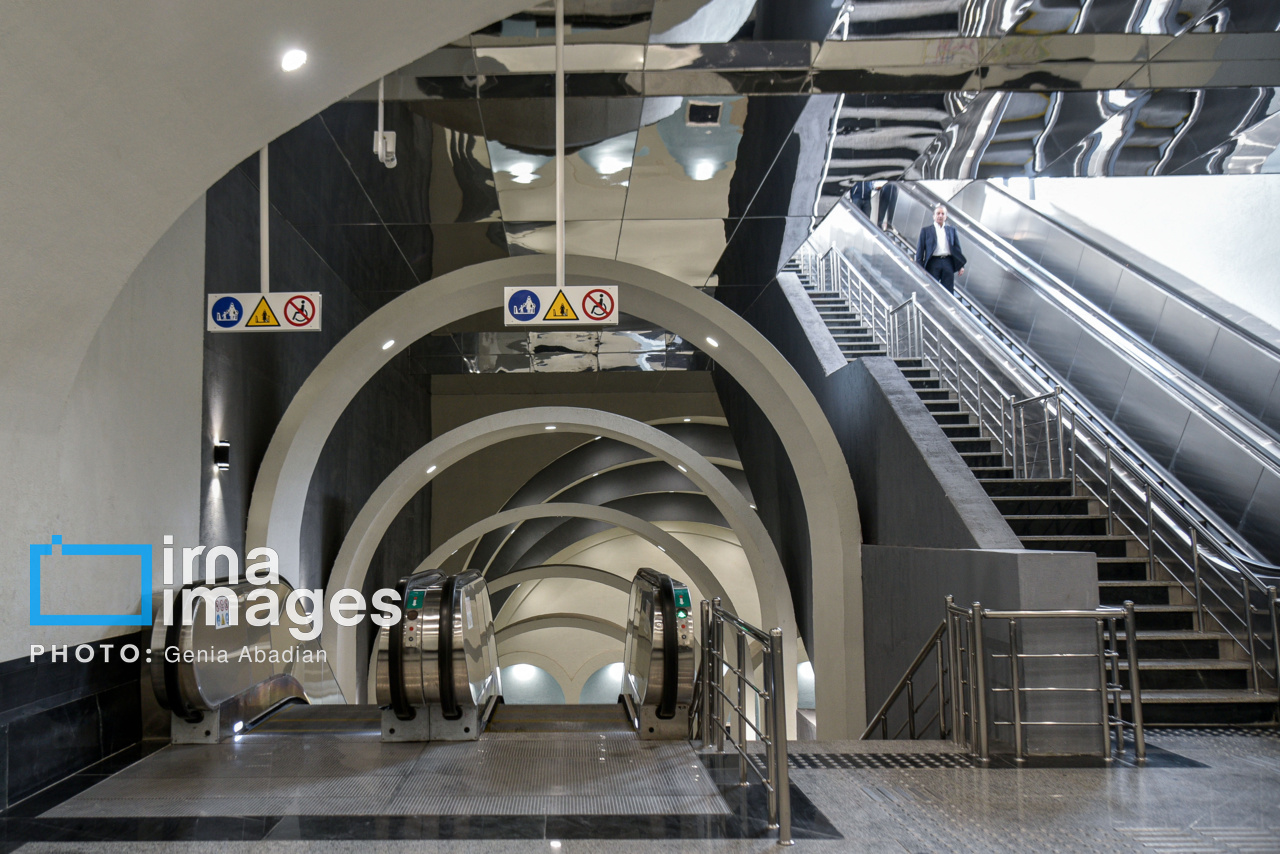 تصاویر | ایستگاه متفاوت مترو مریم مقدس (س) 8