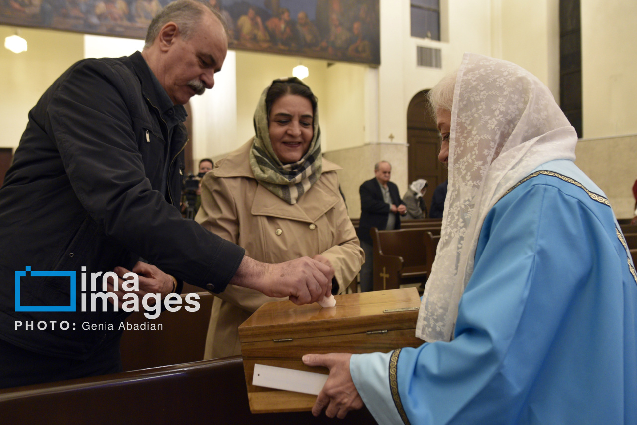 تصاویری از مراسم سال نوی میلادی در تهران 3