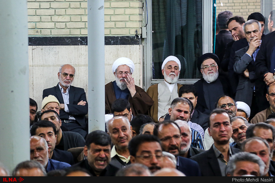 مراسم تشییع پیکر حجت‌الاسلام سیدمهدی طباطبایی