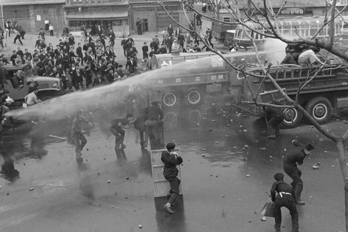 اعتراضات مردمی در کره جنوبی