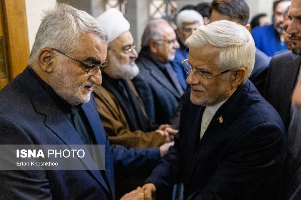 مراسم ترحیم اشرف بروجردی