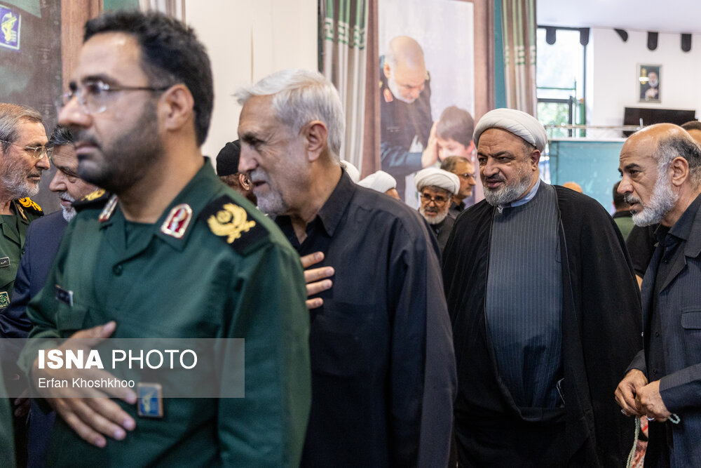 مراسم چهلم سردار سلامی